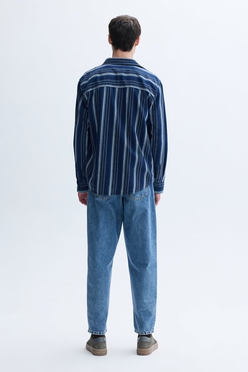 ÇİZGİLİ REGULAR FIT UZUN KOLLU GÖMLEK