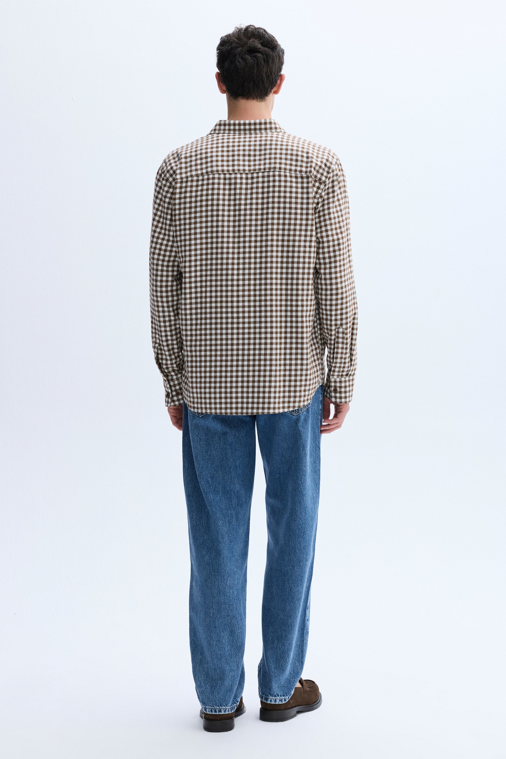 EKOSELİ REGULAR FIT UZUN KOLLU GÖMLEK