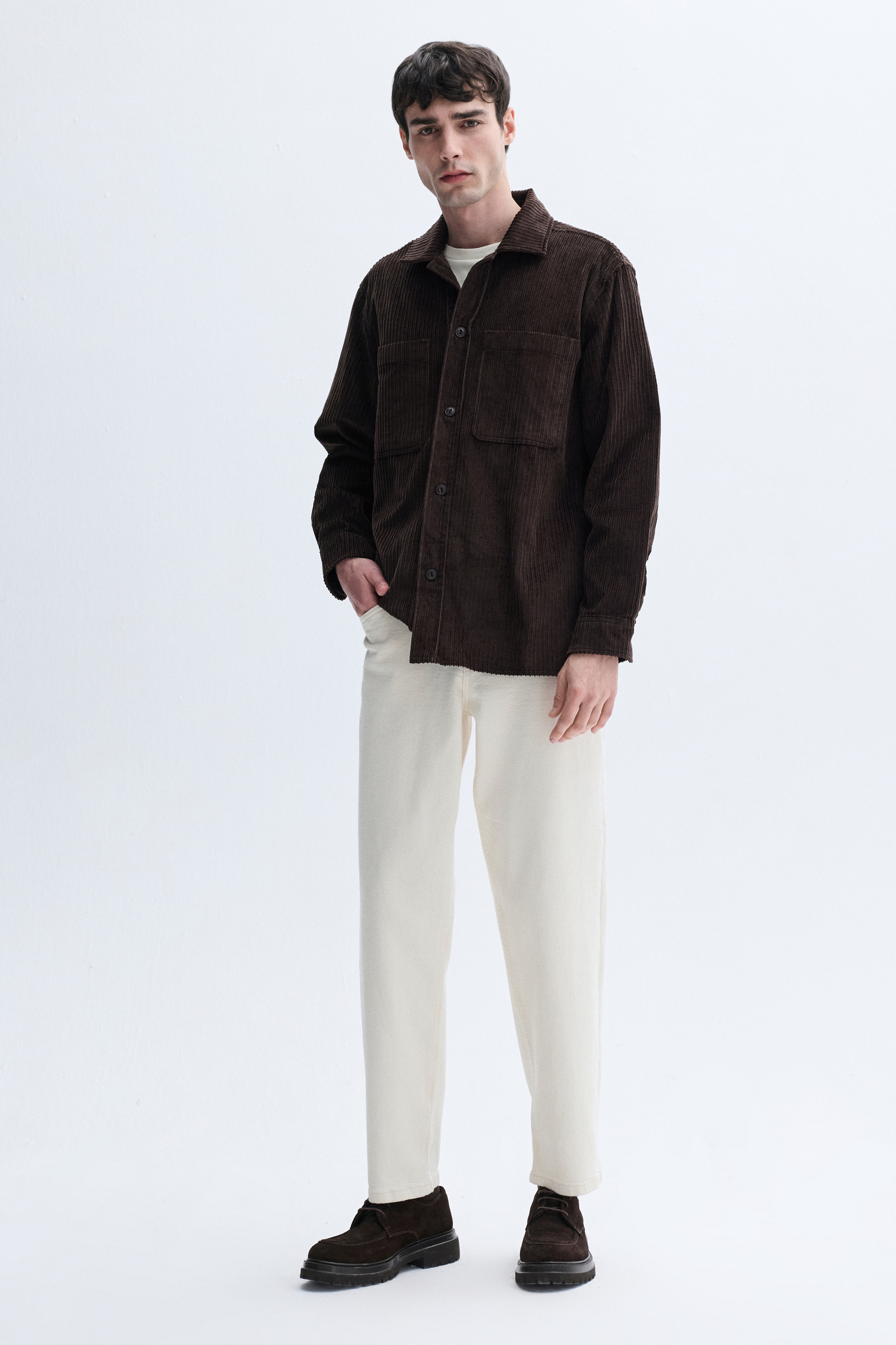 COMFORT FIT KADİFE DOKULU CEKET