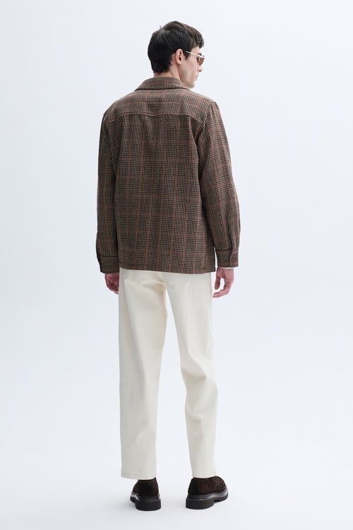 JAKARLI ÇOK CEPLİ GÖMLEK CEKET