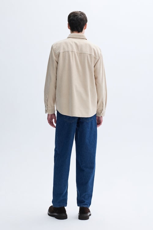 REGULAR FIT UZUN KOLLU KADİFE GÖMLEK