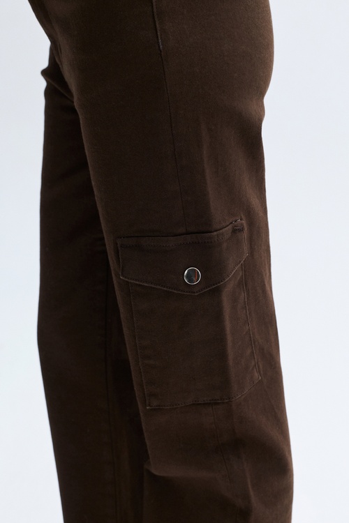  DÜĞME DETAYLI KARGO PANTOLON