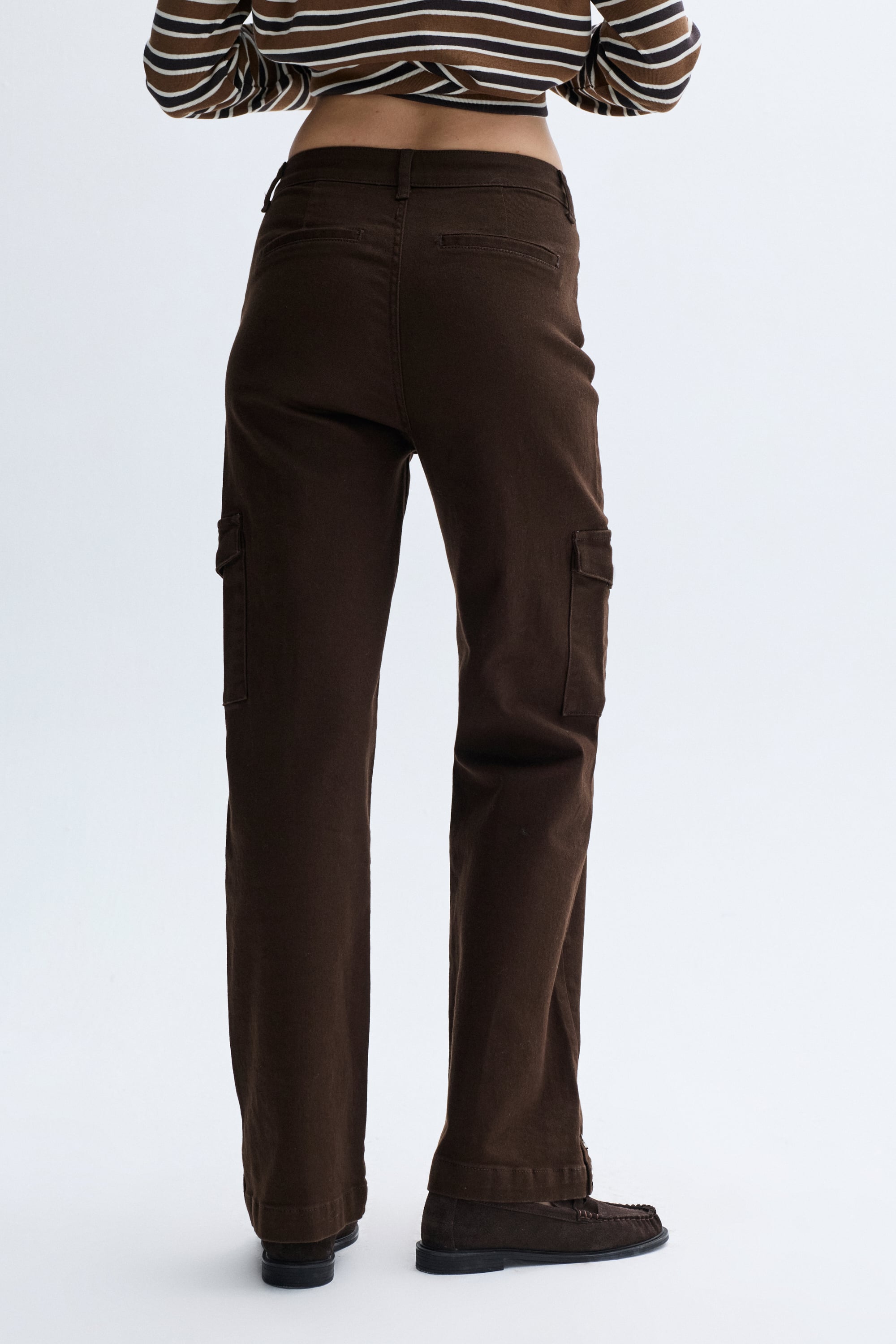 DÜĞME DETAYLI KARGO PANTOLON