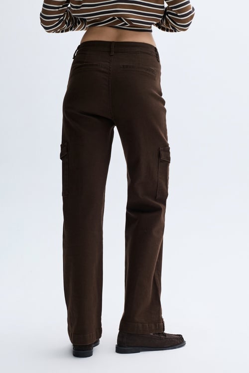  DÜĞME DETAYLI KARGO PANTOLON