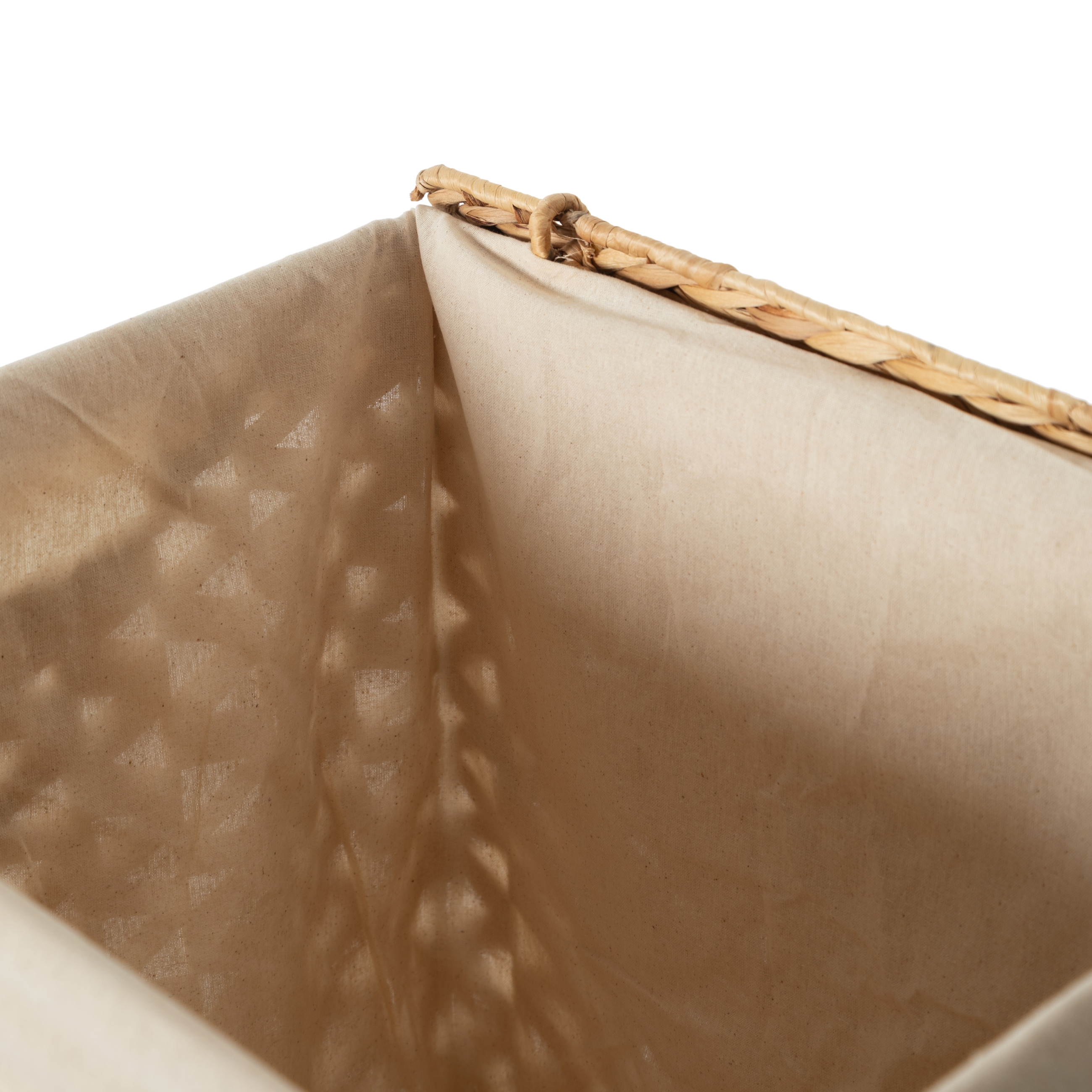 SALLY ÇAMAŞIR SEPETİ NATUREL 44X34X54