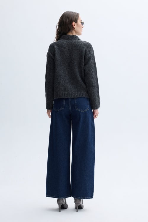 WIDE LEG JEAN PANTOLON