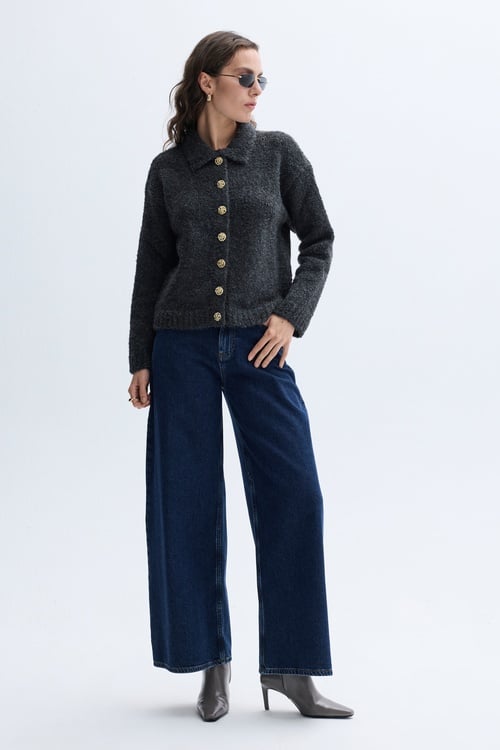 WIDE LEG JEAN PANTOLON