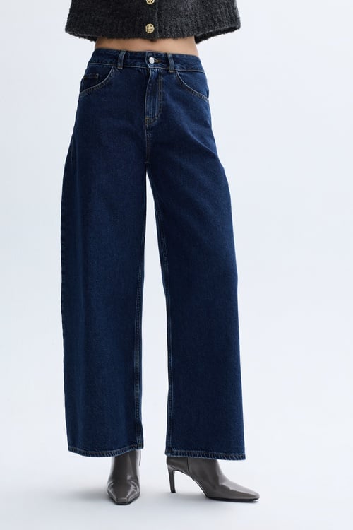 WIDE LEG JEAN PANTOLON