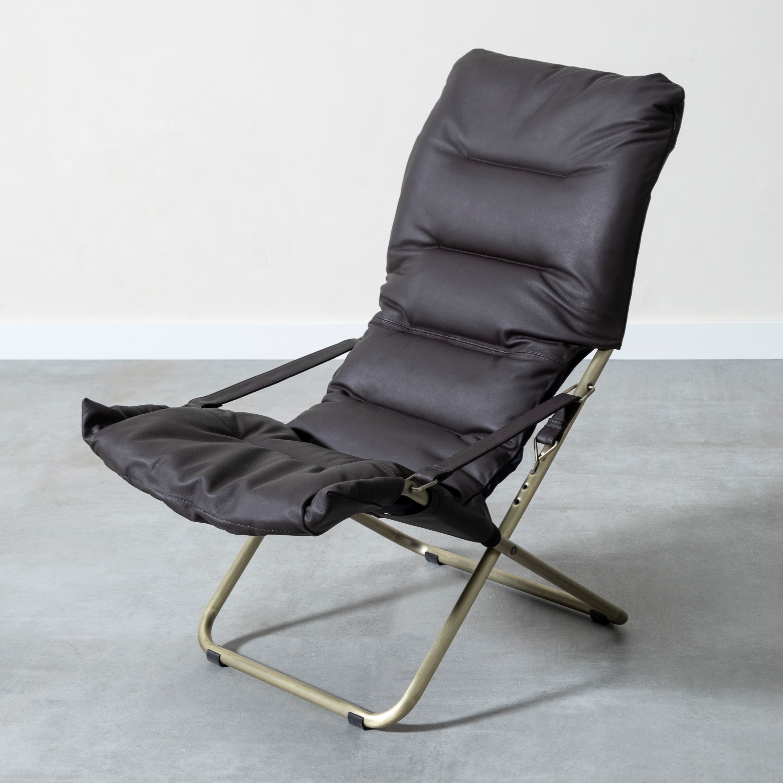 MARBELLA KAHVERENGİ DERİ BERJER