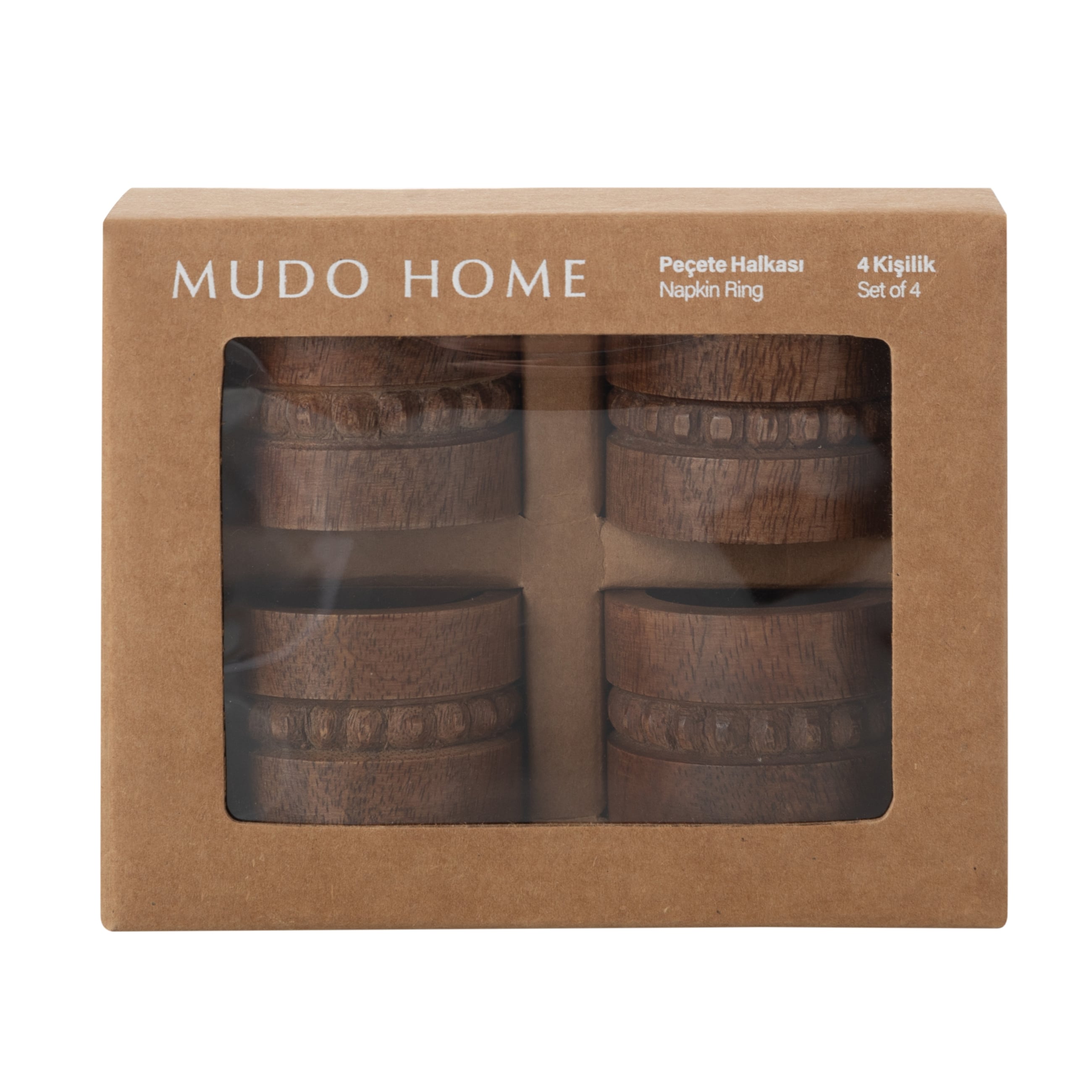 BEAD PEÇETE HALKASI SETİ-4LÜ