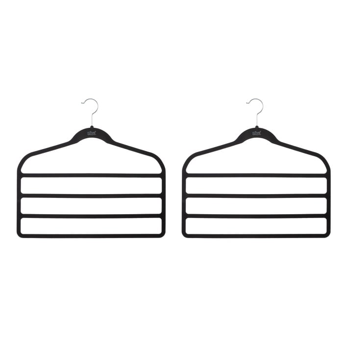 5FIVE BOHO 2'Lİ PANTOLON ASKI SETİ SİYAH