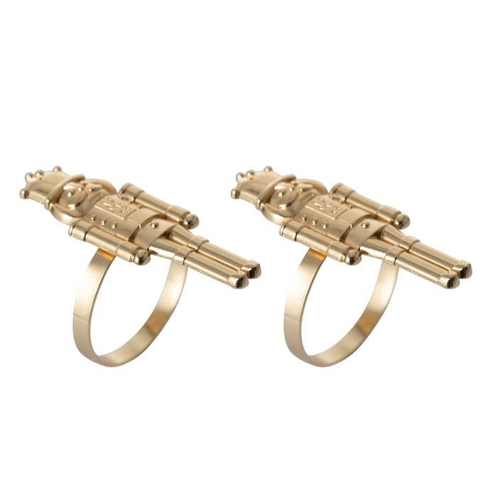 NUTCRACKER METAL PEÇETE HALKASI 2'Lİ SETİ