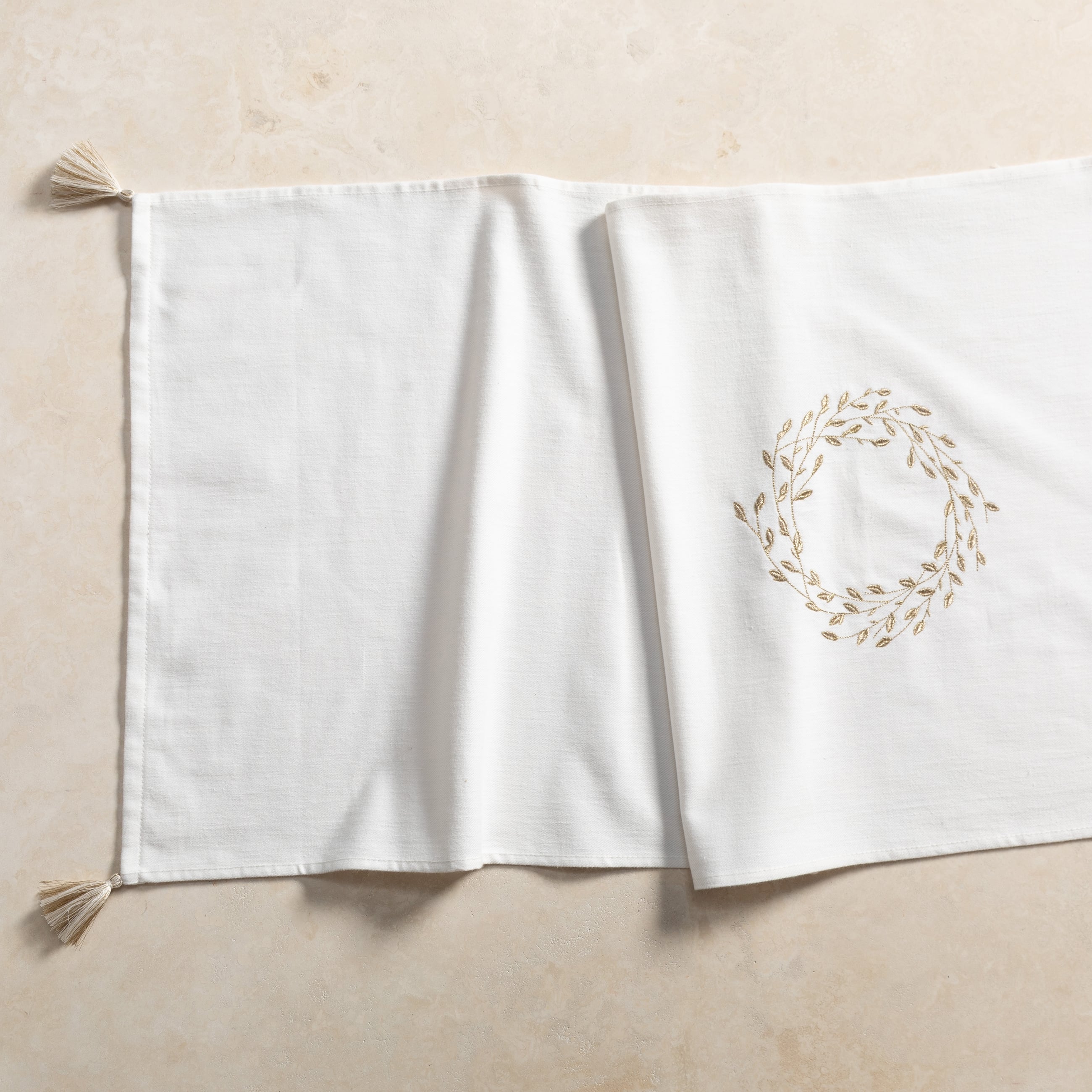 LAURA GOLD NAKIŞLI RUNNER 45X145