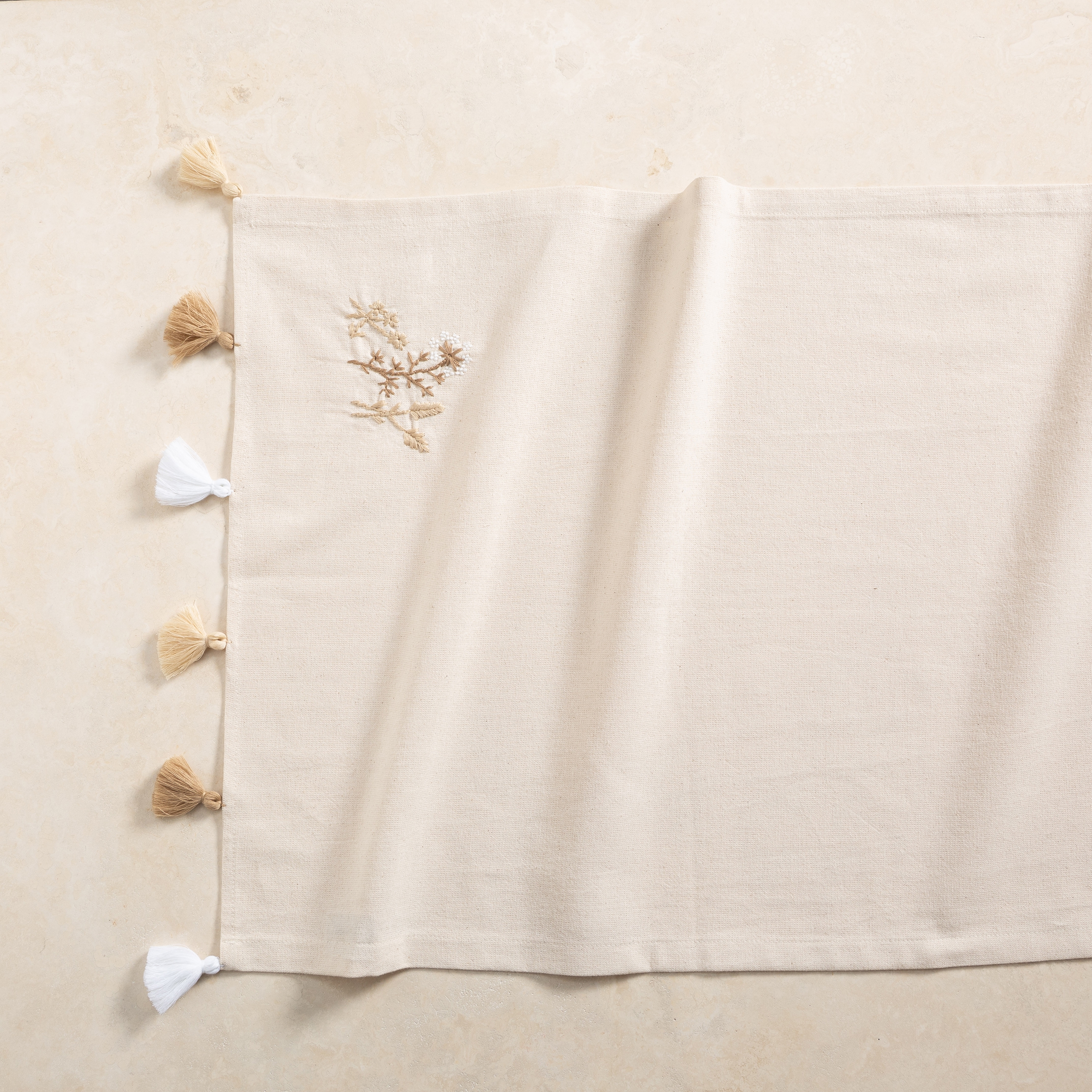 BESSY NAKIŞLI RUNNER EKRU 50X130