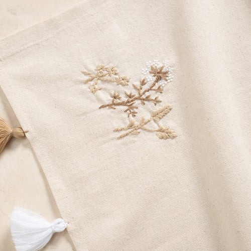 BESSY NAKIŞLI RUNNER EKRU 50X130