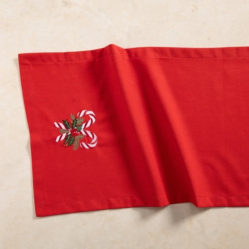 JOY NAKIŞLI RUNNER KIRMIZI 40X140