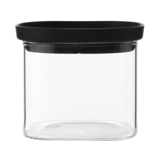  KARE CAM KAVANOZ SİLİKON-CAM KAPAK 600 ML