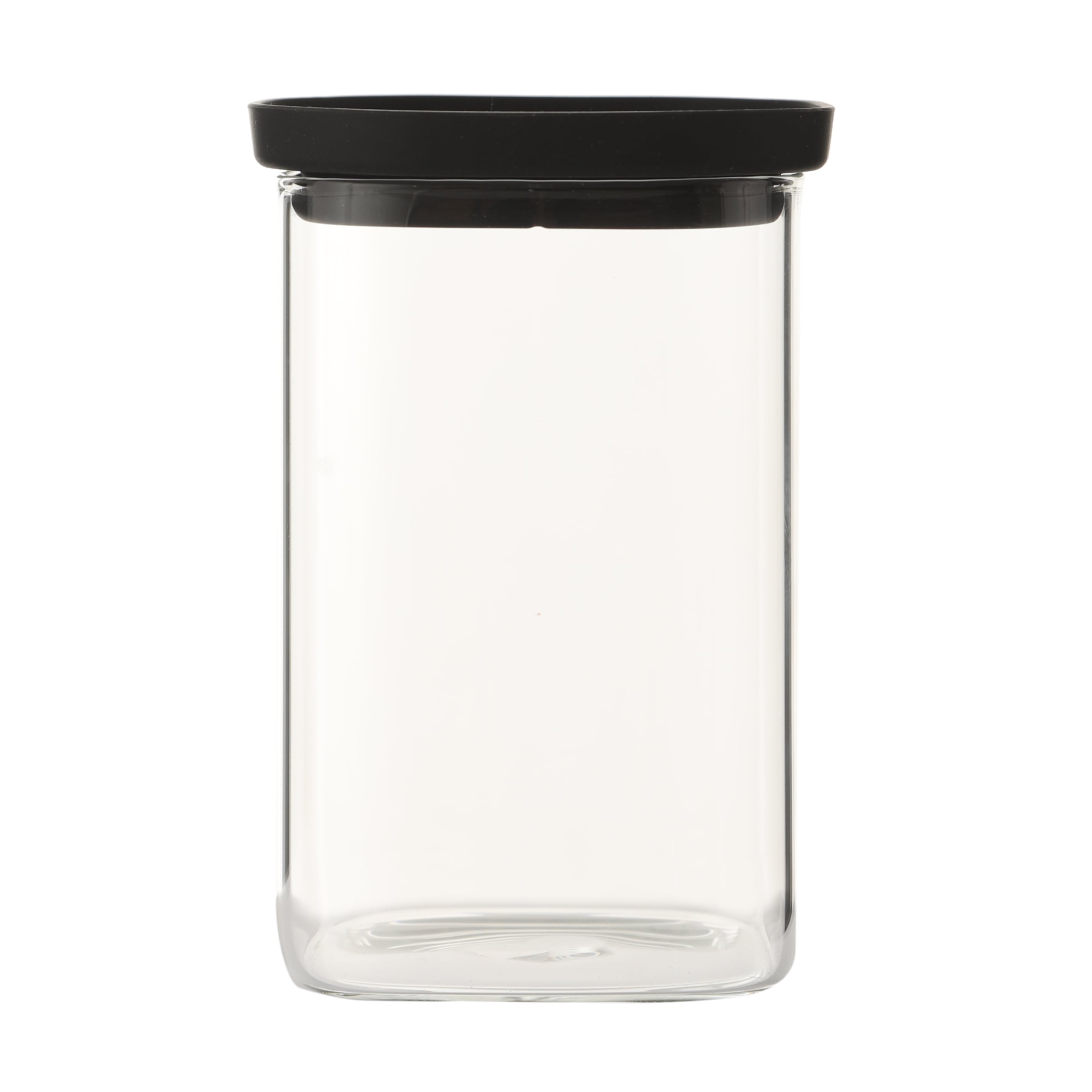 KARE CAM KAVANOZ SİLİKON-CAM KAPAK 1200 ML