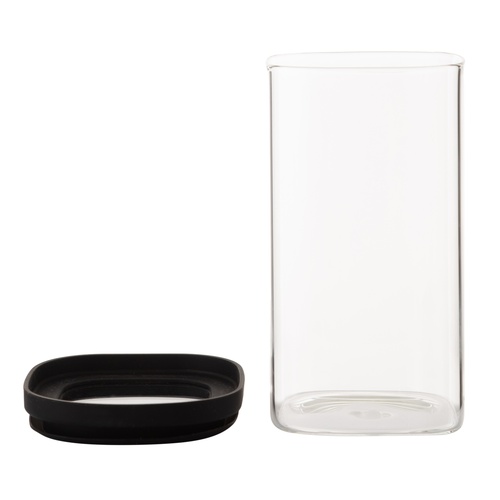  KARE CAM KAVANOZ SİLİKON-CAM KAPAK 1500 ML