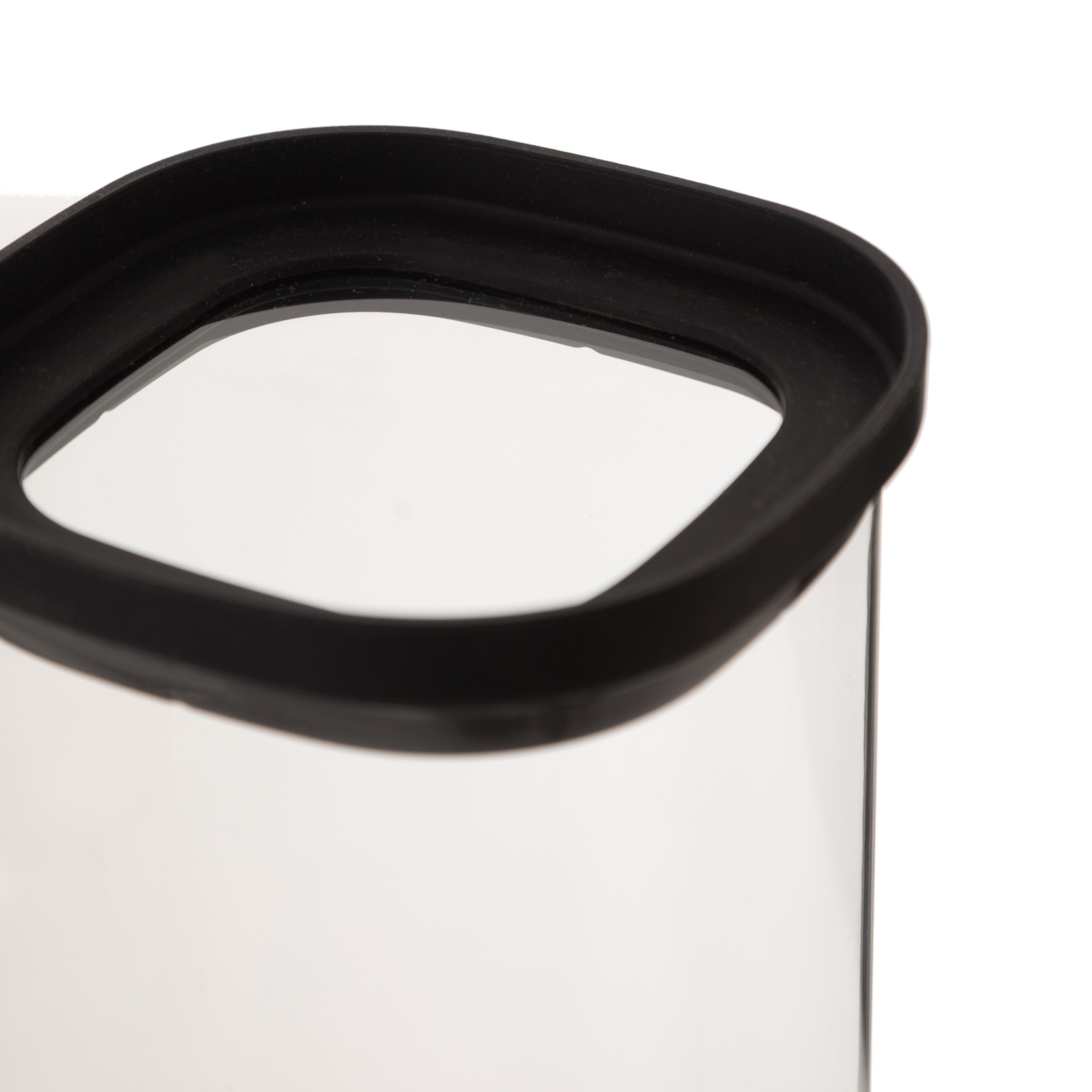 KARE CAM KAVANOZ SİLİKON-CAM KAPAK 1500 ML