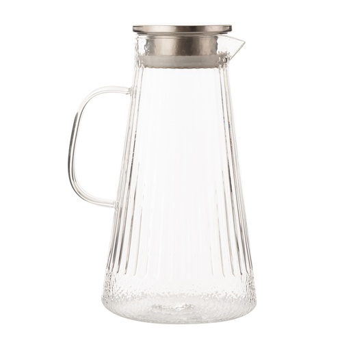  METAL KAPAKLI CAM SÜRAHI 1800 ML