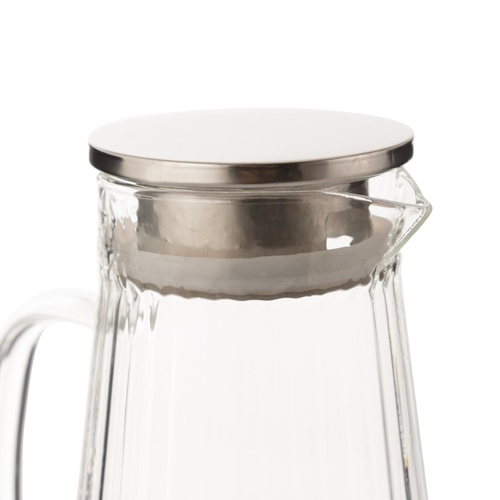  METAL KAPAKLI CAM SÜRAHI 1800 ML