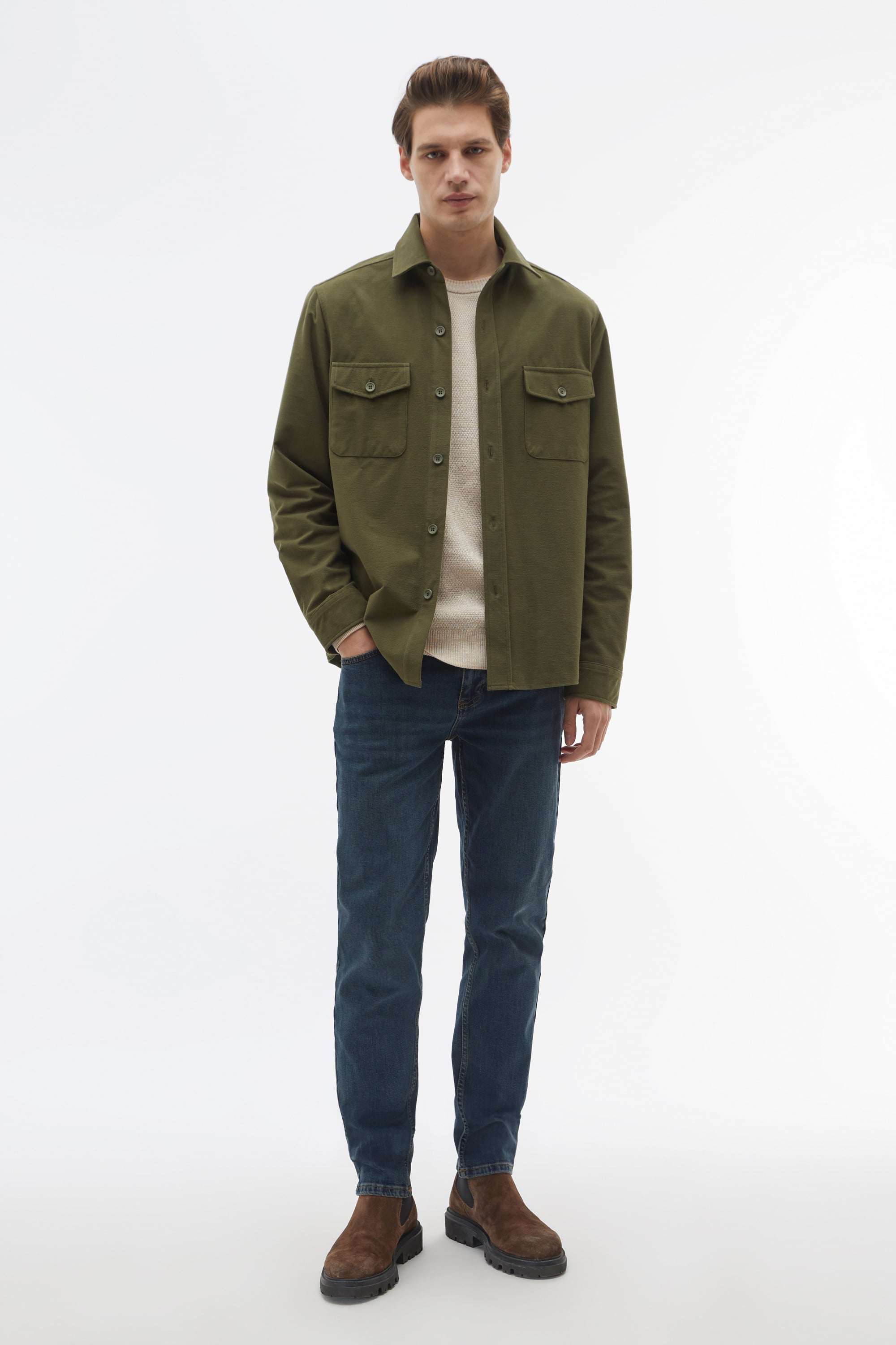 ÇİFT CEPLİ CASUAL CEKET