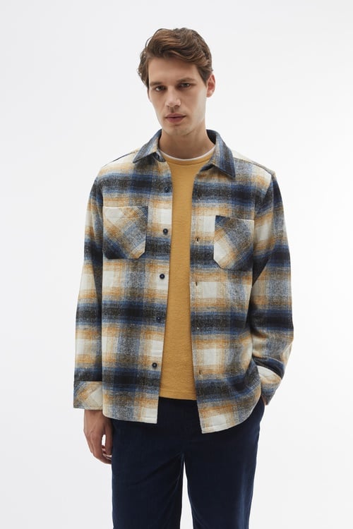 EKOSELİ ÇİFT CEPLİ GÖMLEK