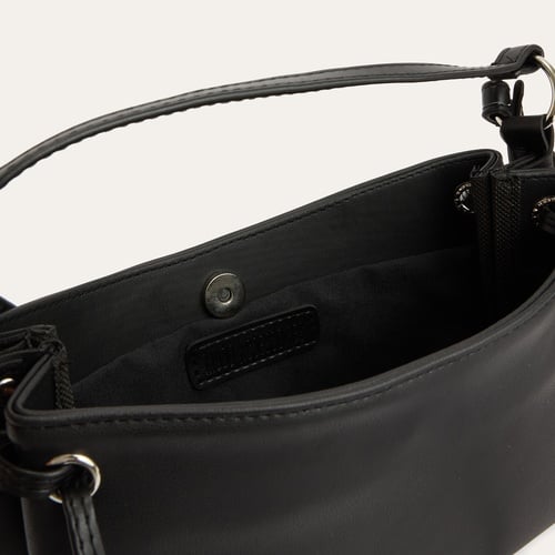 DERİ GÖRÜNÜMLÜ OMUZ ÇANTASI