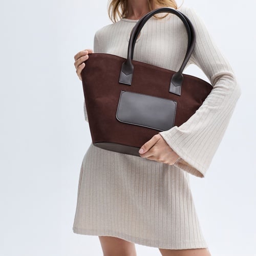  SÜET GÖRÜNÜMLÜ EL ÇANTASI