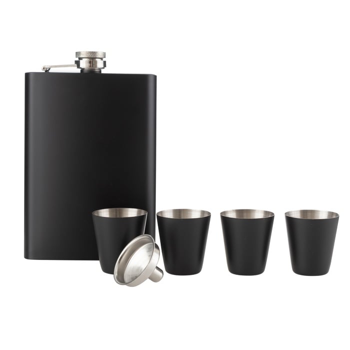 SİYAH MATARA SETİ 9 Oz