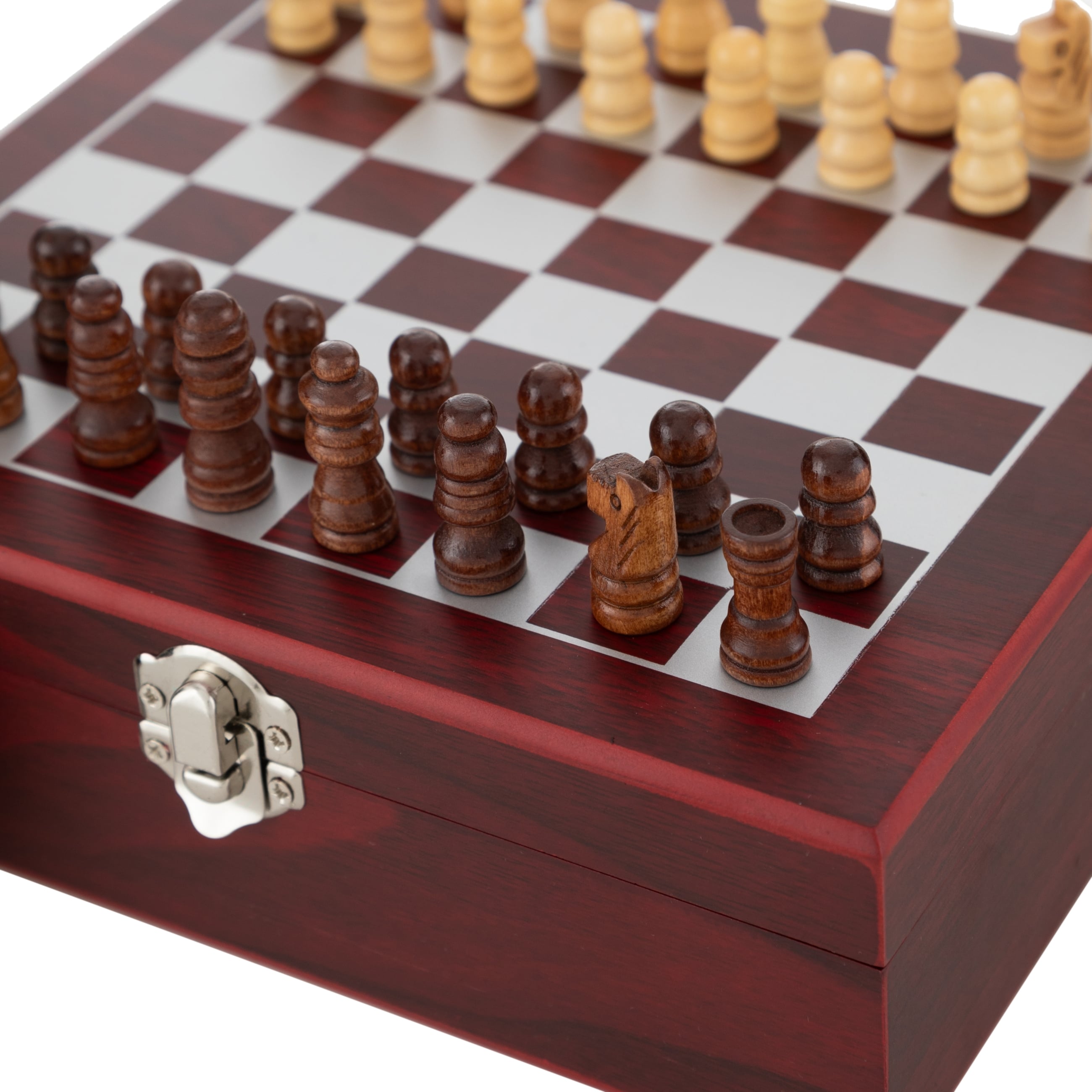 SHAH SATRANÇ-MATARA SETİ BORDO