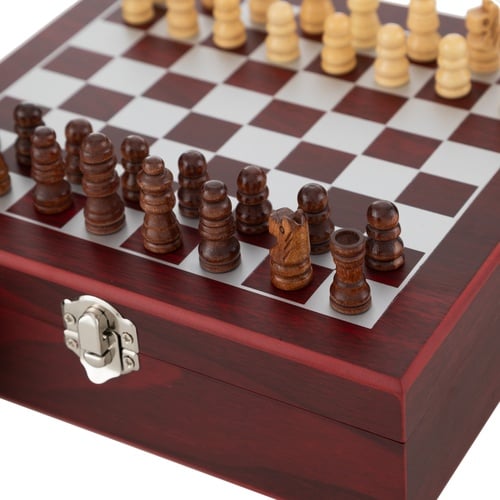  SHAH SATRANÇ-MATARA SETİ BORDO