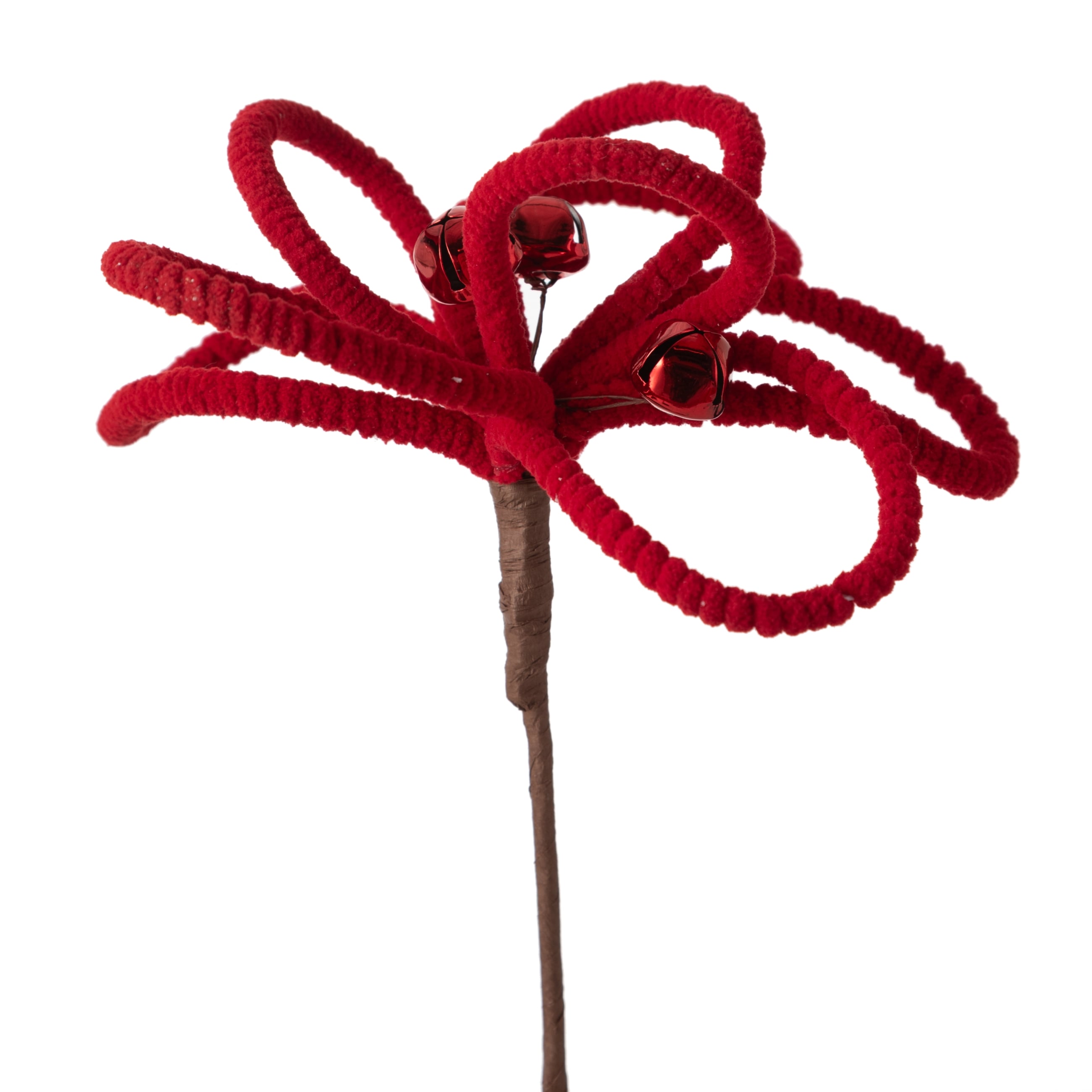 KIRMIZI KADİFE ÇİÇEK 24 CM