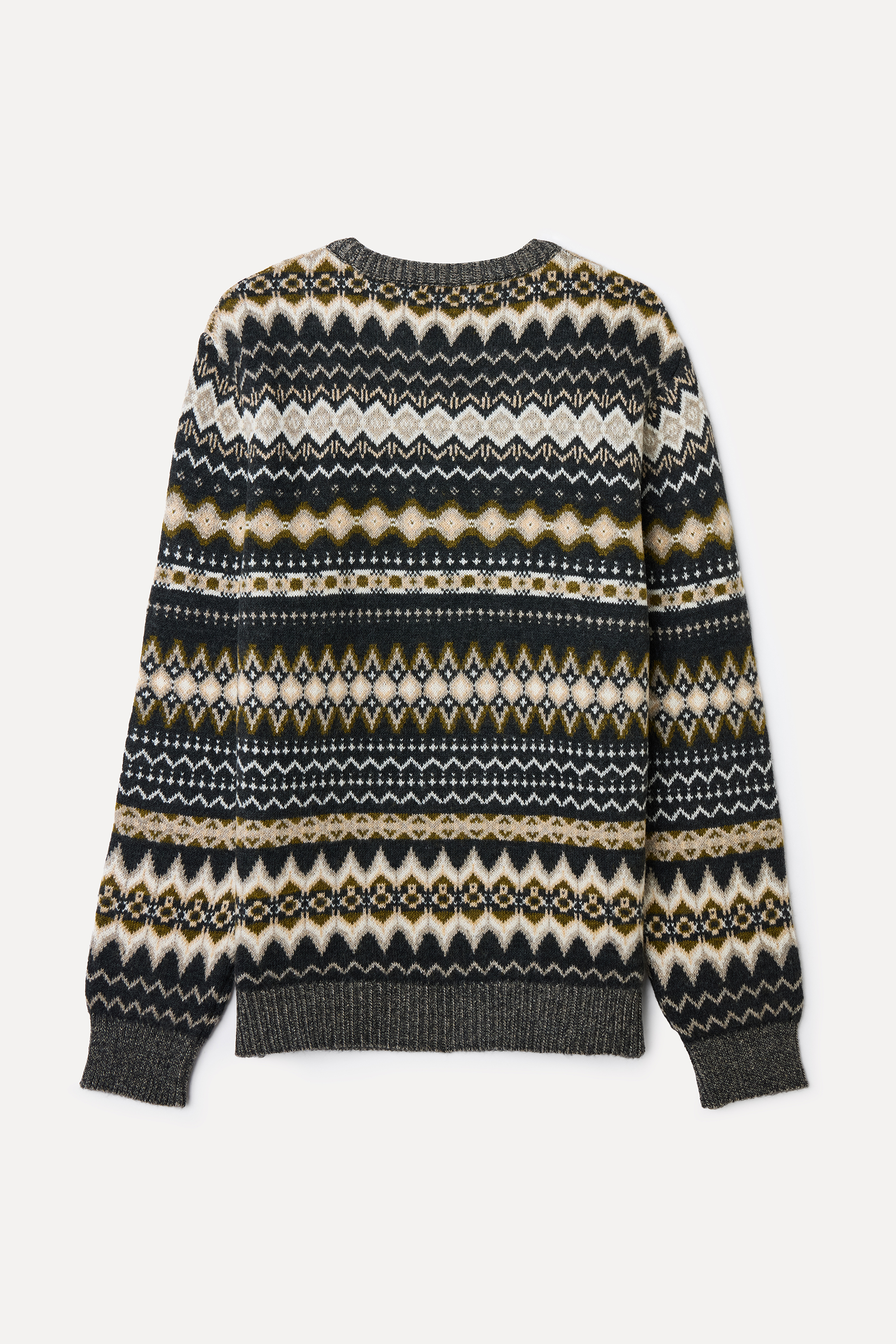 JAKARLI BİSİKLET YAKA KAZAK