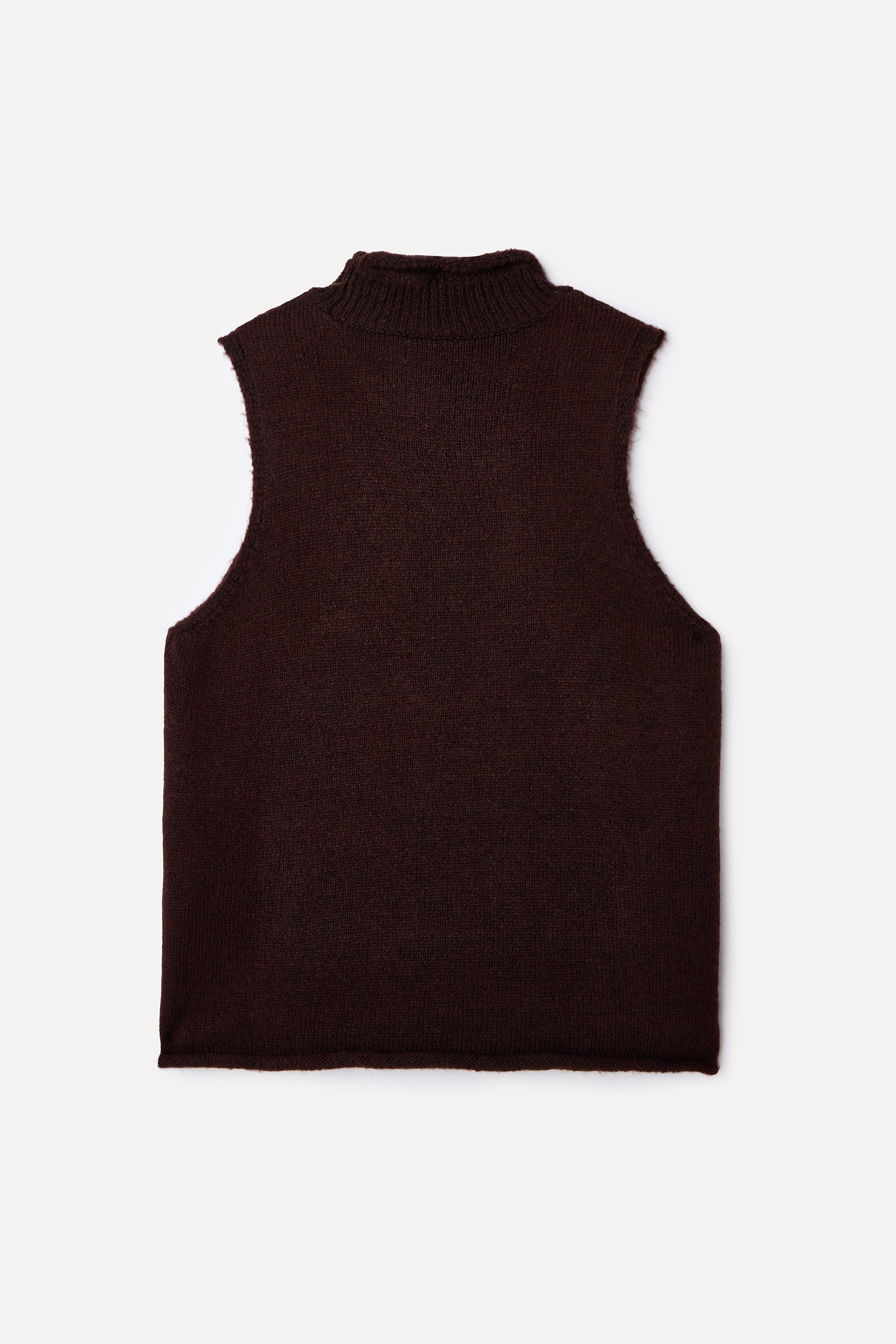 NAKIŞLI CROP KOLSUZ KAZAK