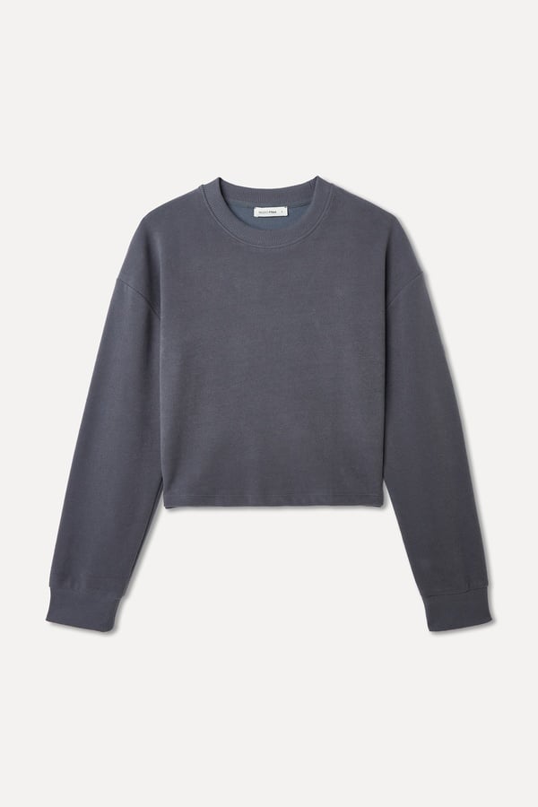 BİSİKLET YAKA SWEATSHIRT