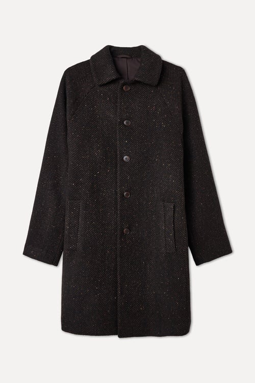 YÜN KARIŞIMLI UZUN KAŞE KABAN