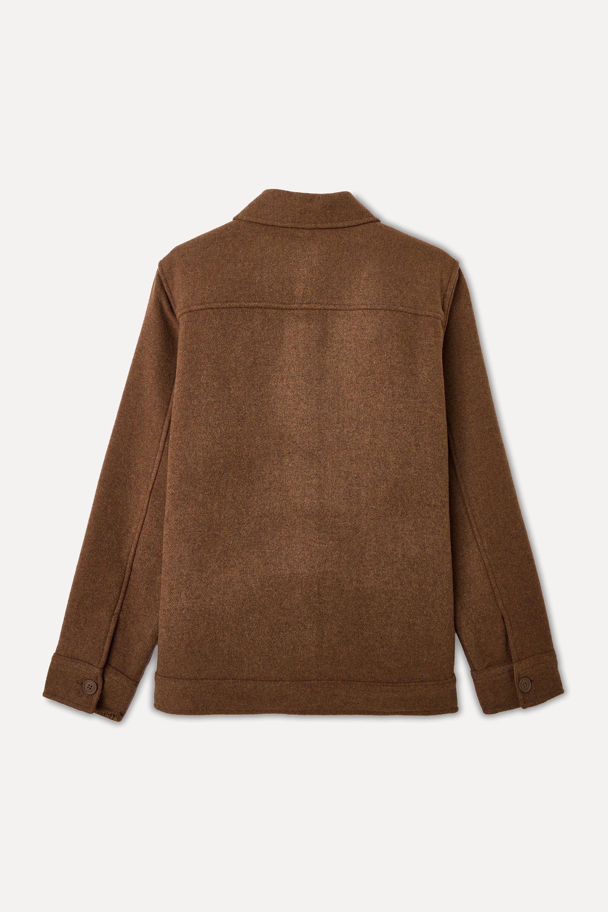 REGULAR FIT YÜN KARIŞIMLI CASUAL CEKET