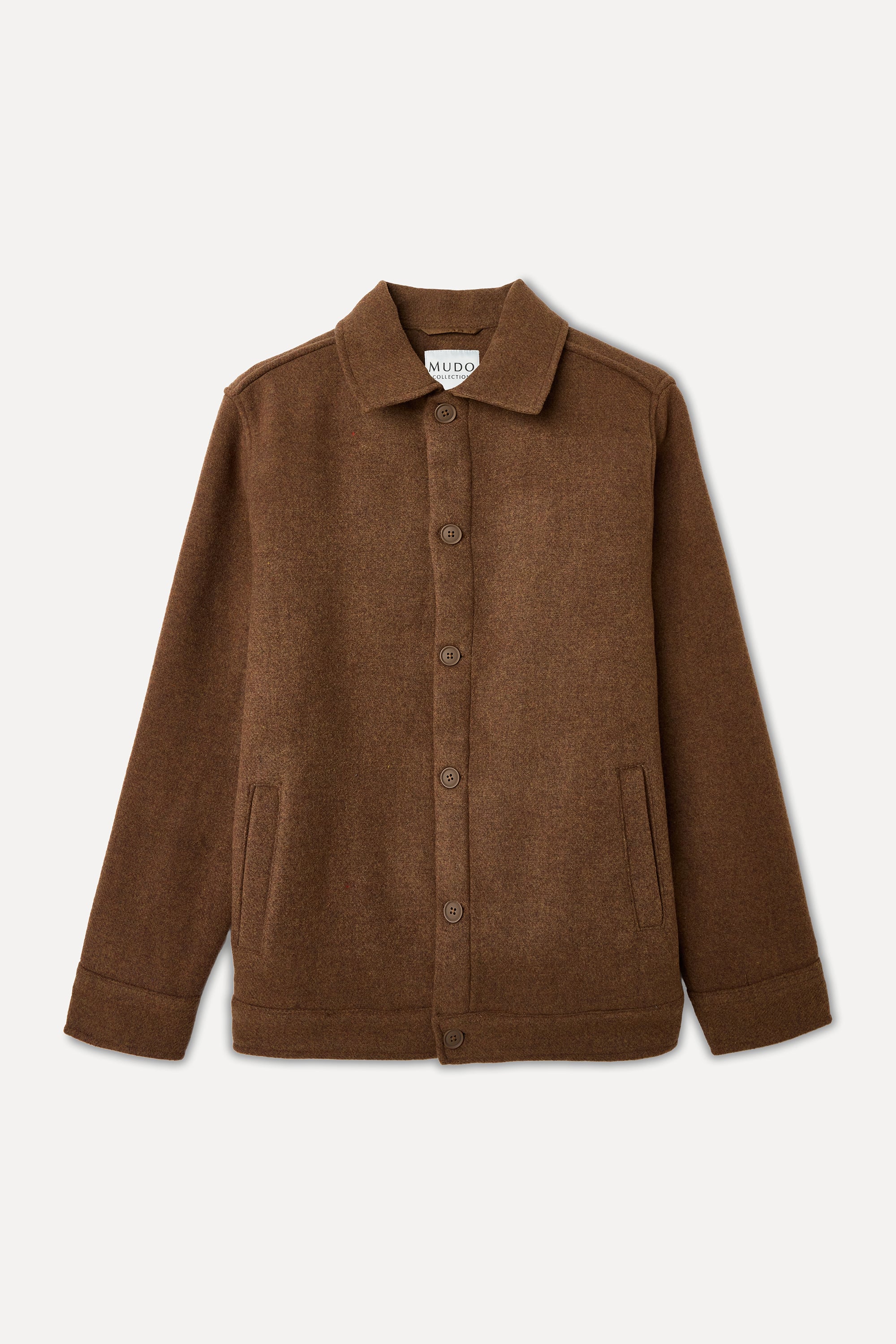 REGULAR FIT YÜN KARIŞIMLI CASUAL CEKET