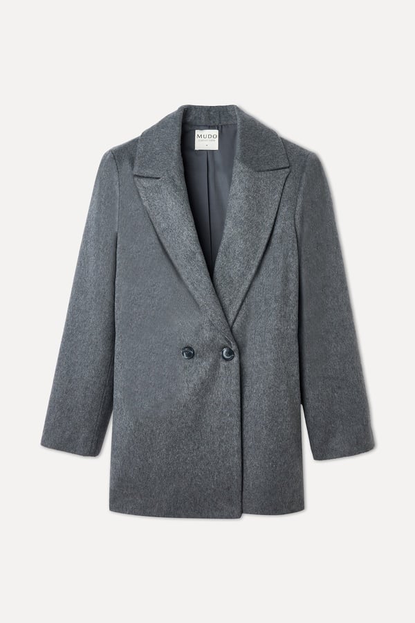 YÜN KARIŞIMLI OVERSIZE BLAZER CEKET