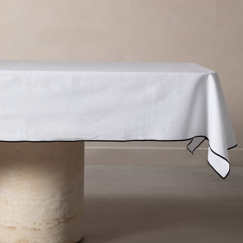 BRENDA MASA ÖRTÜSÜ BEYAZ 160X220