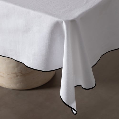 BRENDA MASA ÖRTÜSÜ BEYAZ 160X220