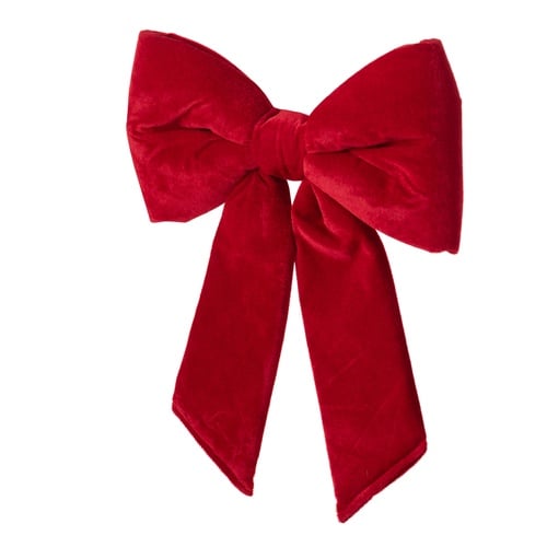 KIRMIZI KURDELE YILBAŞI AĞAÇ SÜSÜ 30 CM