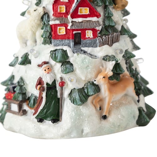  IŞIKLI VILLAGE AĞAÇ BİBLO 25 CM