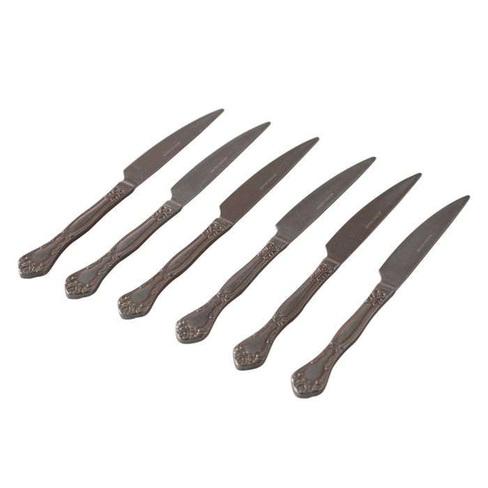 AURELIA ESKİTME GOLD TATLI BIÇAĞI 6 LI SET