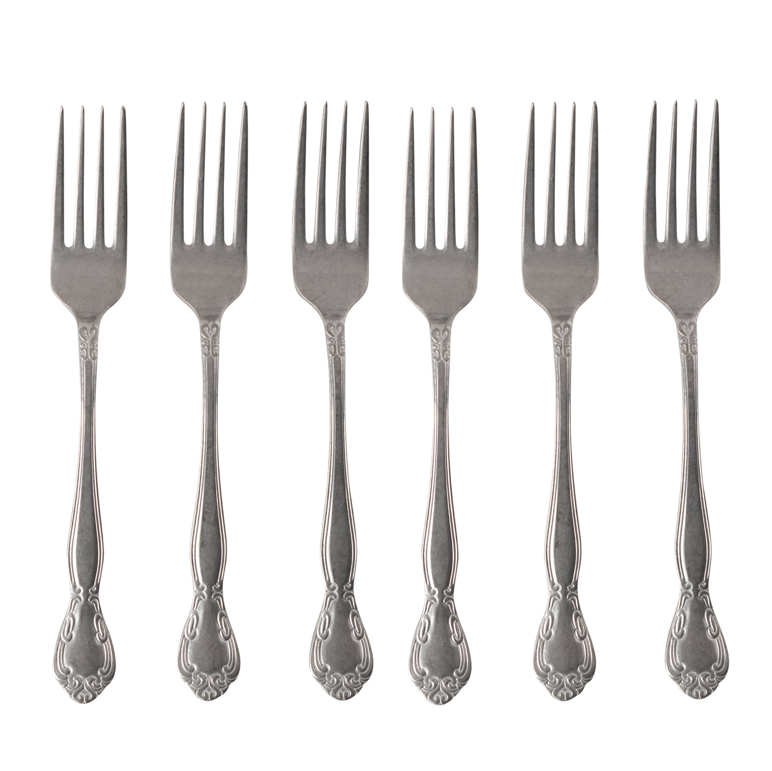 LIVIANA ESKİTME  YEMEK ÇATALI 6 LI SET