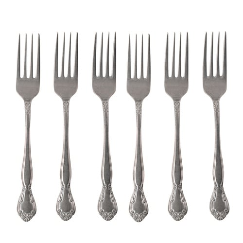 LIVIANA ESKİTME  YEMEK ÇATALI 6 LI SET