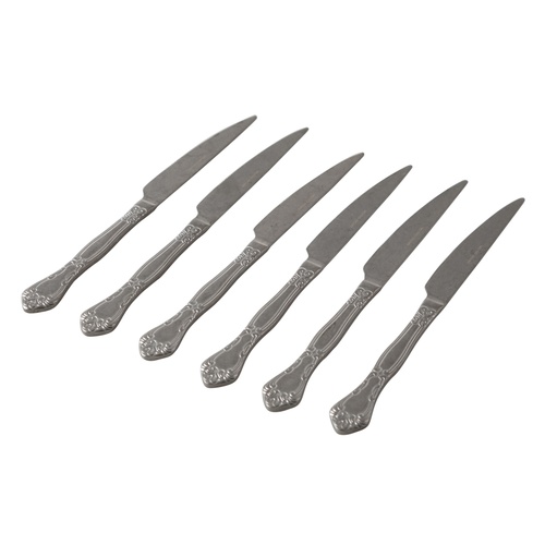 LIVIANA ESKİTME  YEMEK BIÇAĞI 6 LI SET