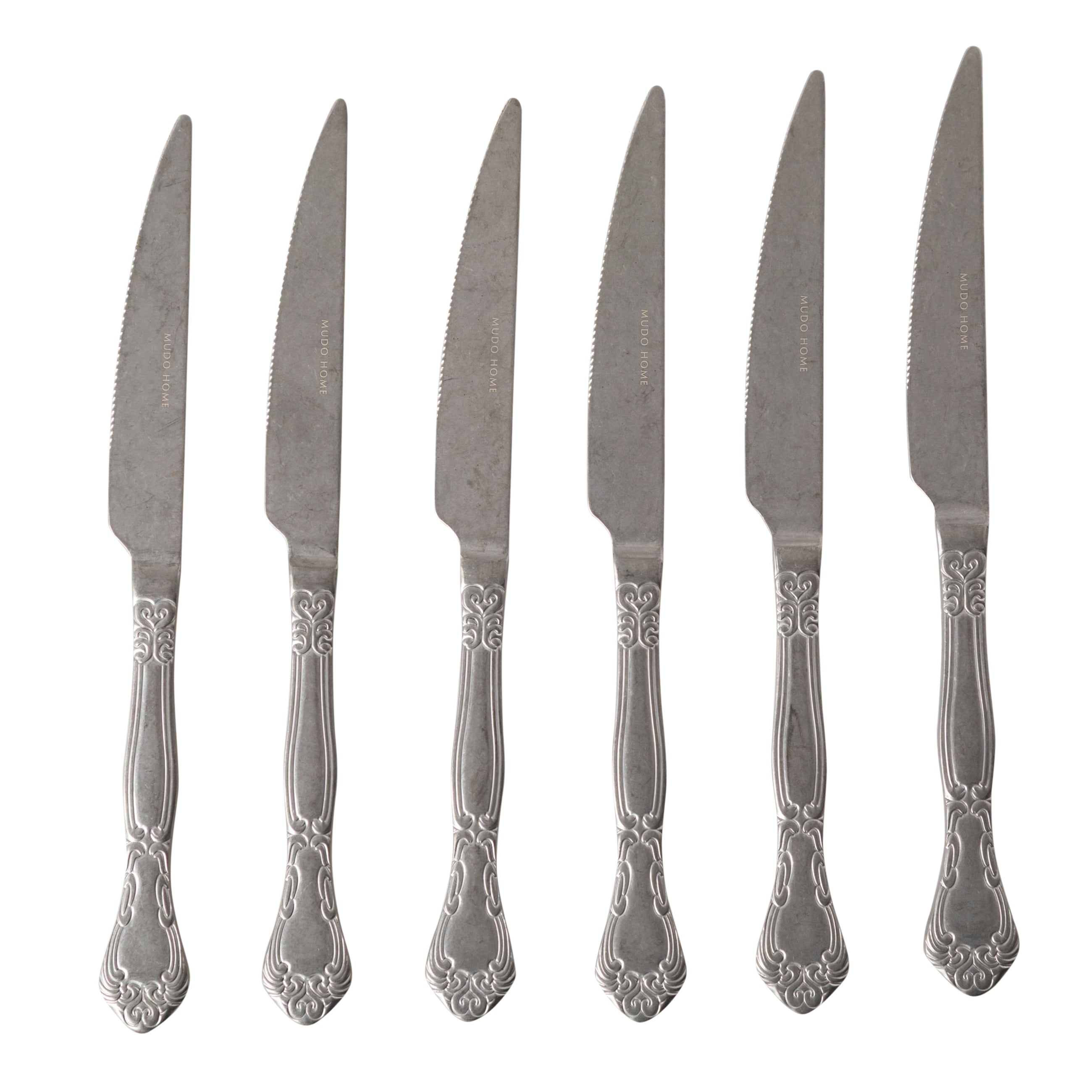 LIVIANA ESKİTME  YEMEK BIÇAĞI 6 LI SET